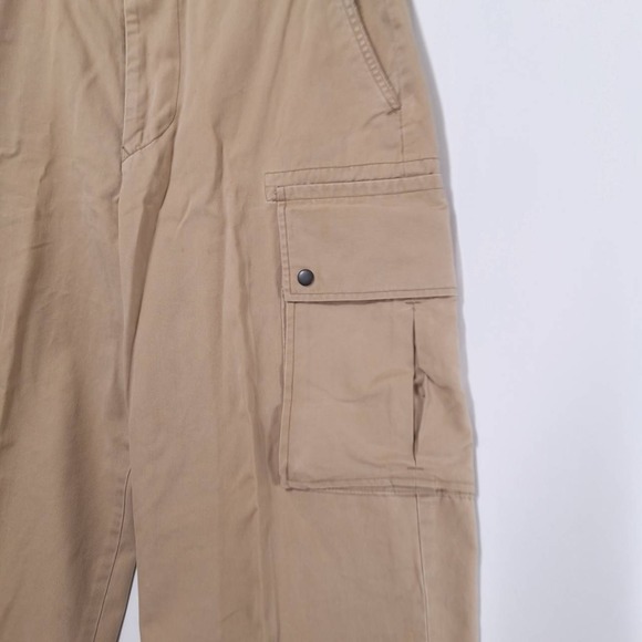 Vtg Polo by Ralph Lauren Classic 67 Chino Cargo Pants Mens 33/30 Beige Cotton - Picture 8 of 15